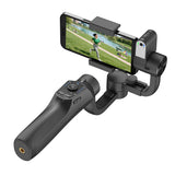 Go-Des GD-F10 Pro 360 AI Auto Face Tracking Phone 3 Axis Gimbal Mobile Phone Anti-shake Stabilizer Tripod Handheld