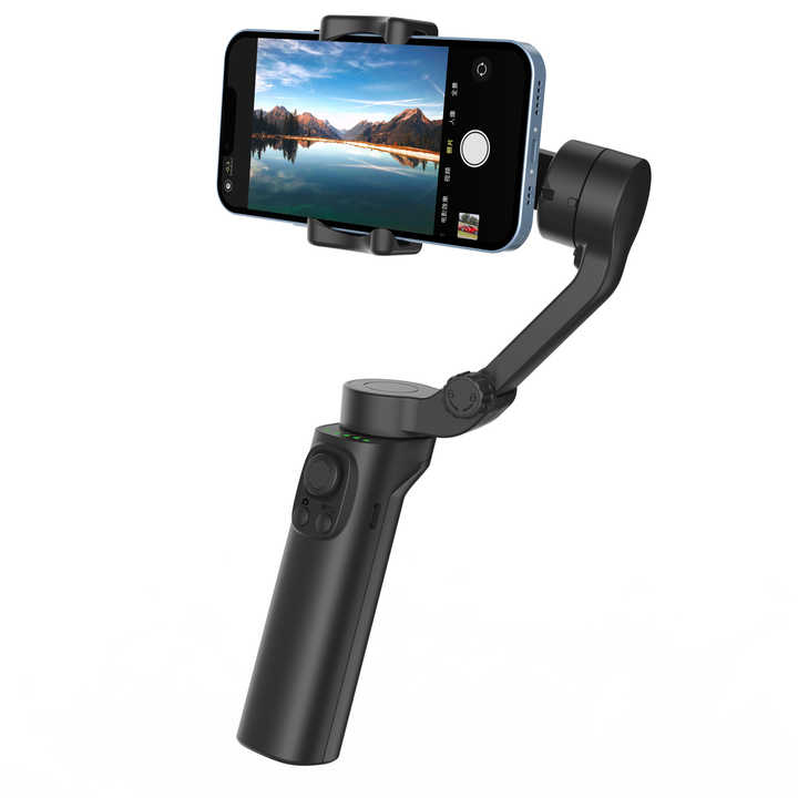 Go-Des GD-F5 Handheld Stabilizer Phone Digital Cell Phone Gimbals Stabilizer and Mobile Gimbal with Battery 3 Axis Face Object Tracking