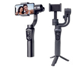 Go-Des GD-S5B 3 Axis Gimbal Stabilizers Upgraded for Mobile and Action Camera with Long Lifetime 360°